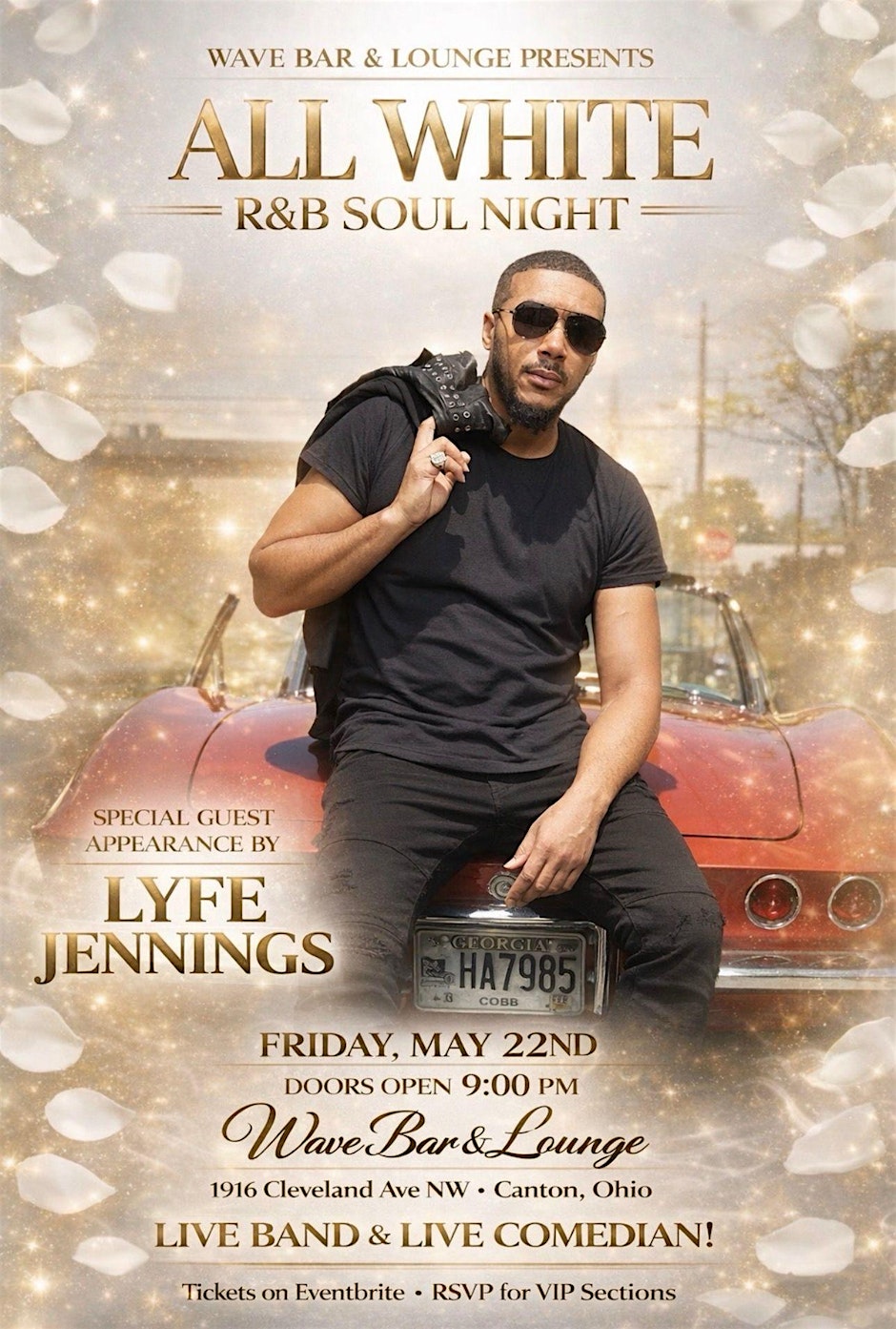 All White R&B Soul Night Featuring Lyfe Jennings — Live in Canton