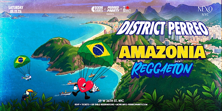 Amazonia Reggaeton - Latin & Reggaeton Dance Party - NEXO CLUB NYC