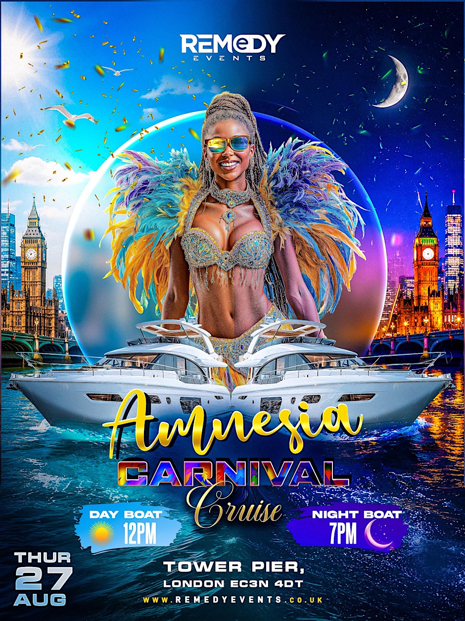 Amnesia Carnival Cruise (NIGHT BOAT)