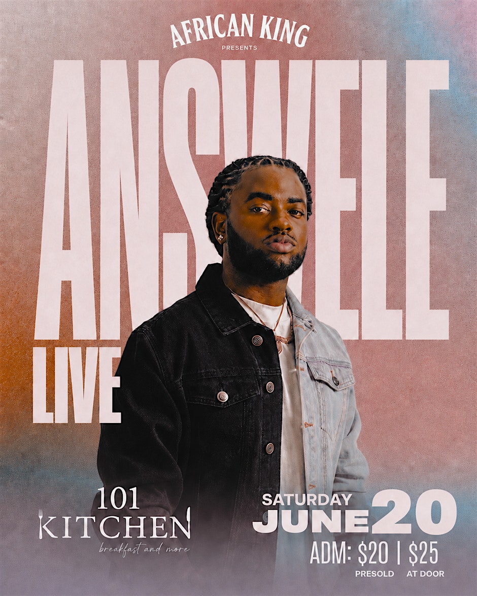 Answele @ 101 Kitchen! Reggae Music