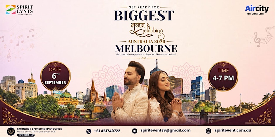 Australia's Biggest Bhajan Clubbing LIVE in Melbourne | DJ, Fusion Bhajans