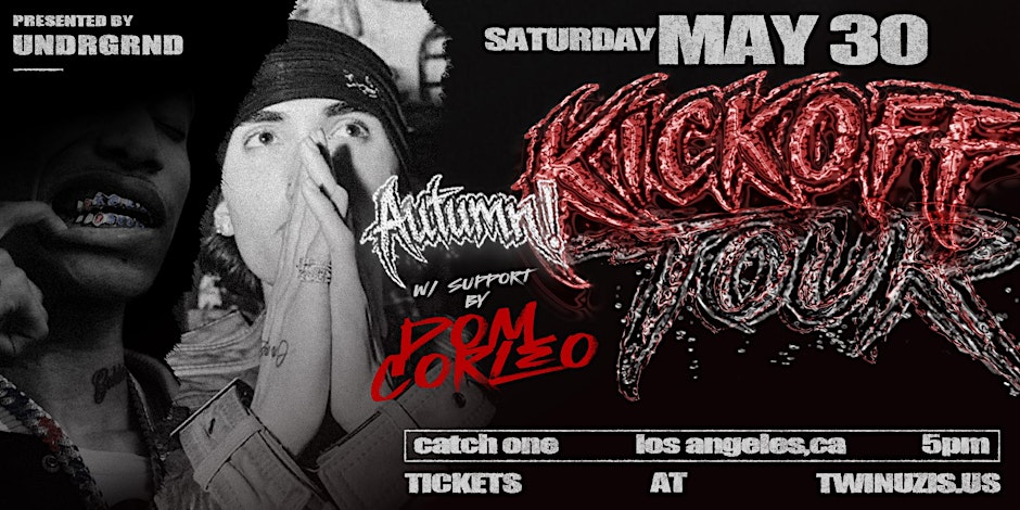 AUTUMN! LIVE IN CONCERT @ CATCH ONE (KICK OFF TOUR) LOS ANGELES MAY 30TH