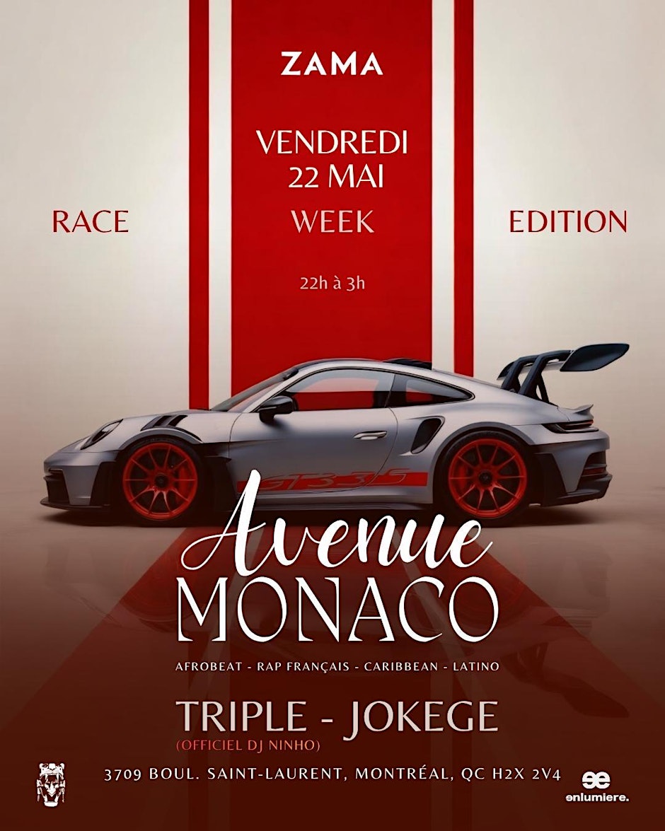 AVENUE MONACO - DJ TRIPLE (DJ OFFICIEL DE NINHO) @ ZAMA