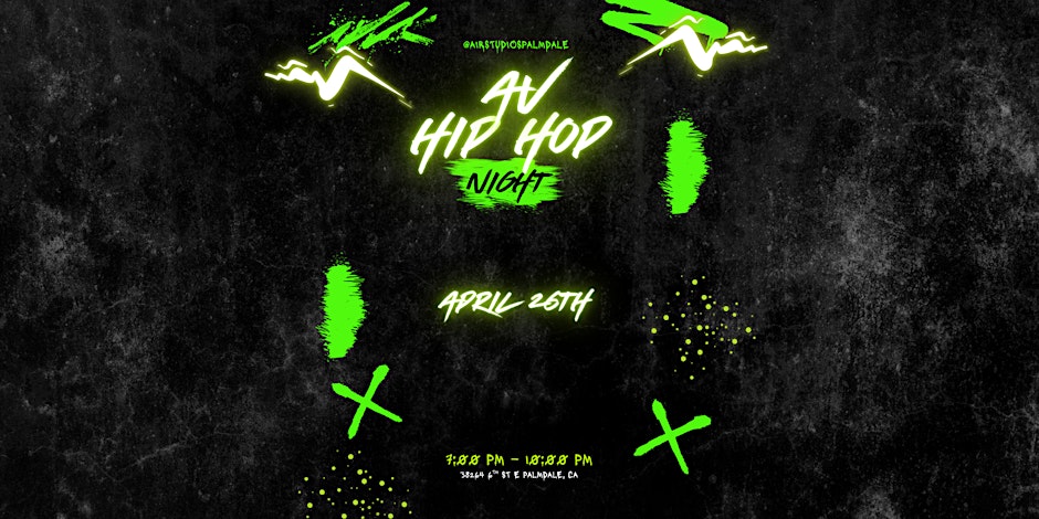AVHIPHOPNIGHT APRIL 26th