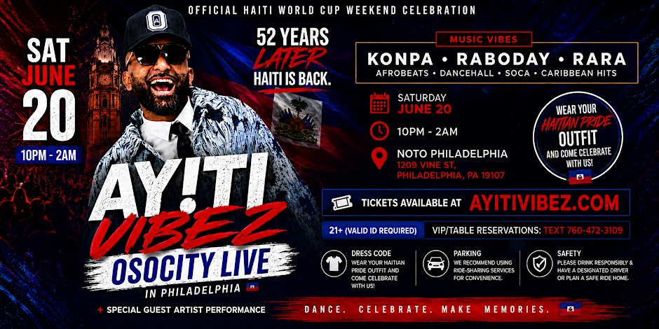 AYITI VIBEZ: OSOCITY LIVE IN PHILADELPHIA