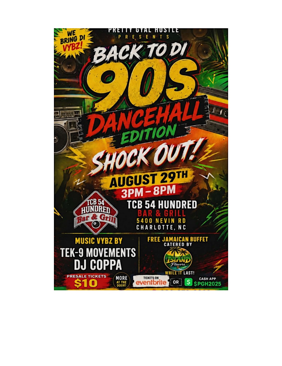 Back to Di 90's Dancehall Edition