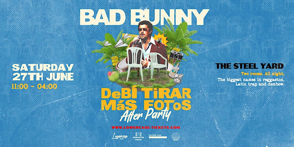 BAD BUNNY CONCERT AFTER PARTY - DeBí TiRAR MáS FOToS