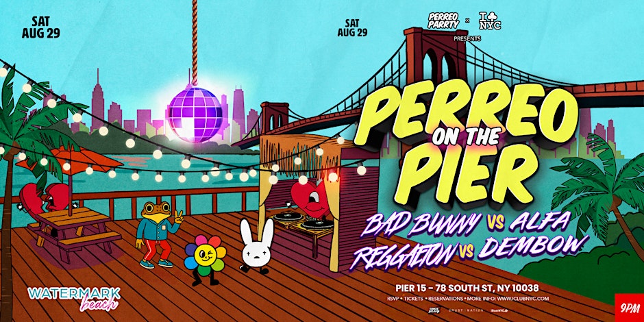 BAD BUNNY vs ALFA REGGAETON vs DEMBOW | PERREO ON THE PIER @ WATERMARK