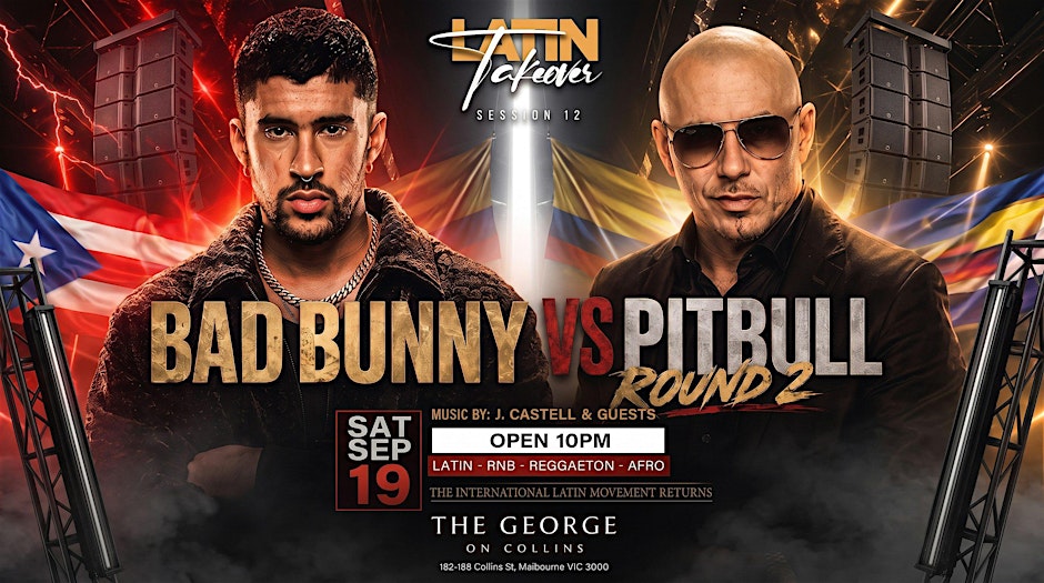 BAD BUNNY VS PITBULL | ROUND 2 | The Ultimate Latin Pop Party