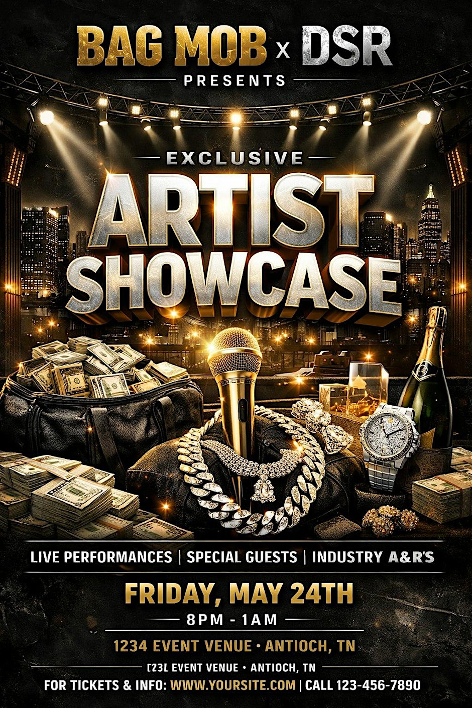 BAG MOB X DSR ARTIST SHOWCASE