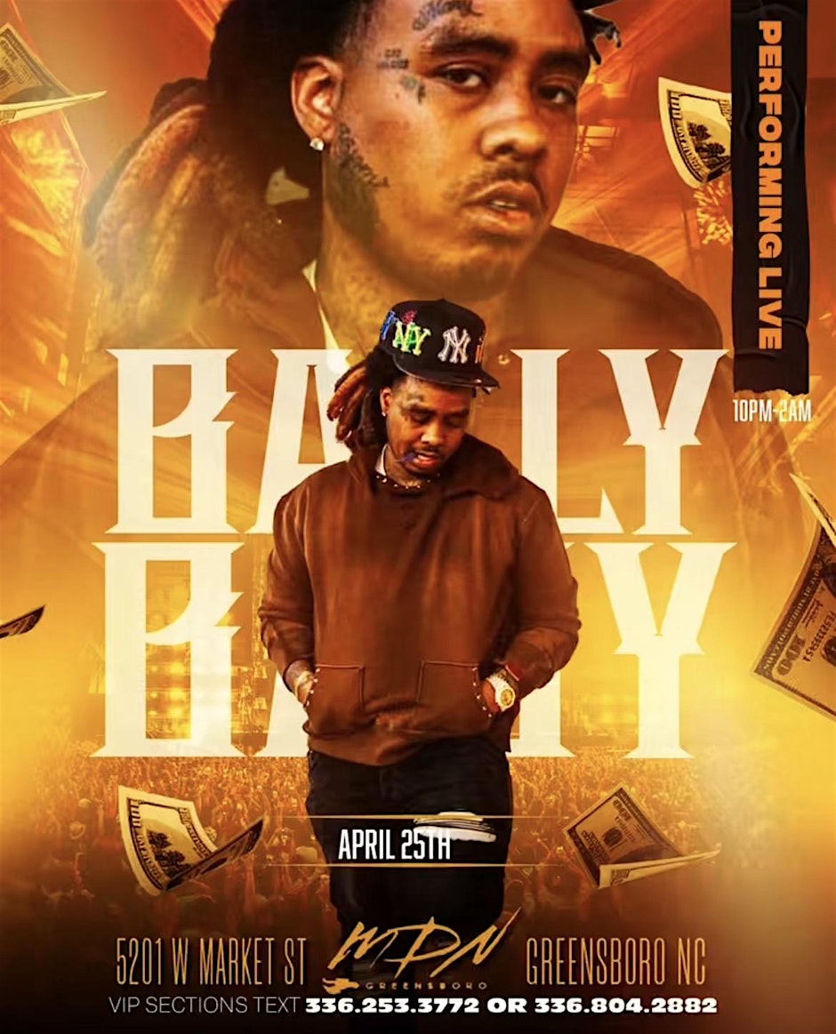 BALLY BABY PERFORMING LIVE MDN SATURDAY