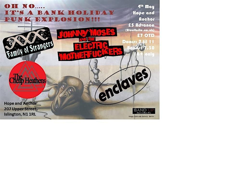 Bank Holiday Monday Punk Explosion!!!