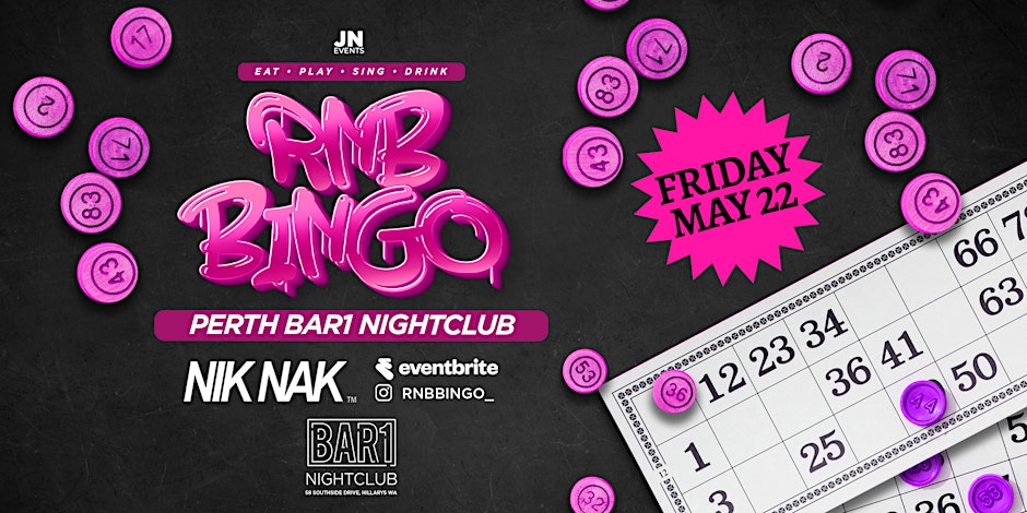 BAR1 - PERTH X RNB BINGO