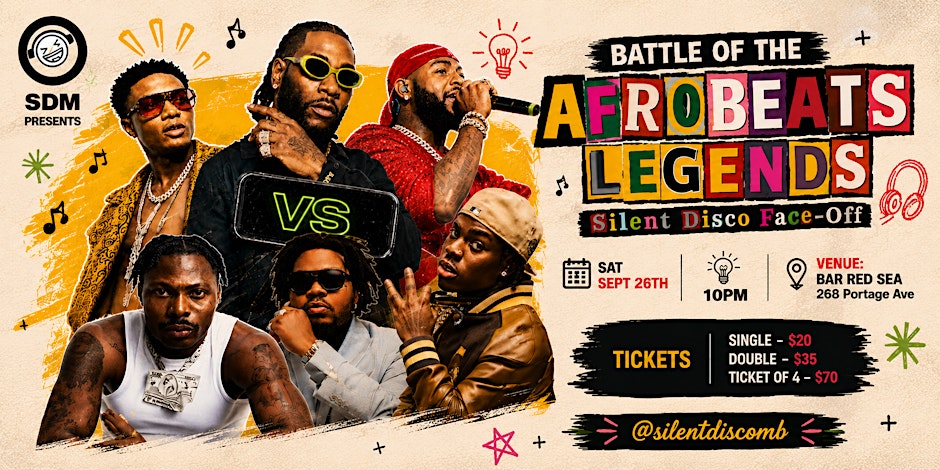 BATTLE OF THE AFROBEATS LEGENDS - Silent Disco Face off