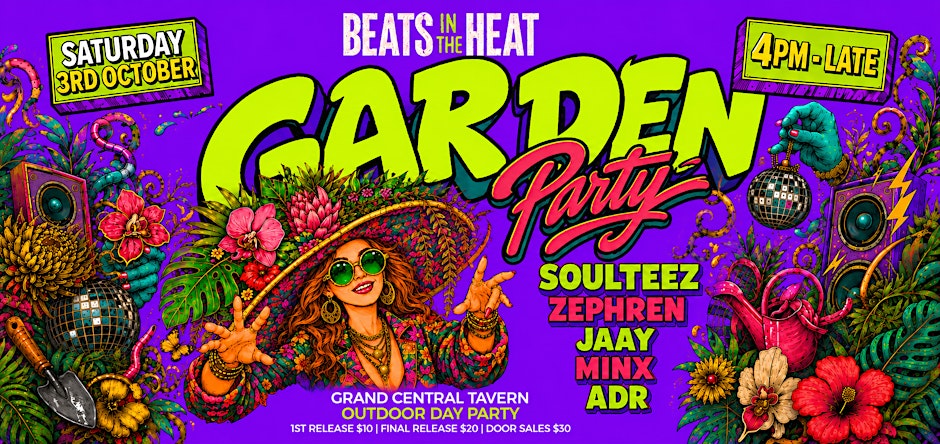 BEATS IN THE HEAT - GARDEN PARTY