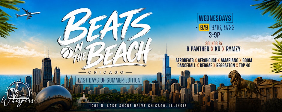 Beats On The Beach: Last Days of Summer | Afrobeats Party