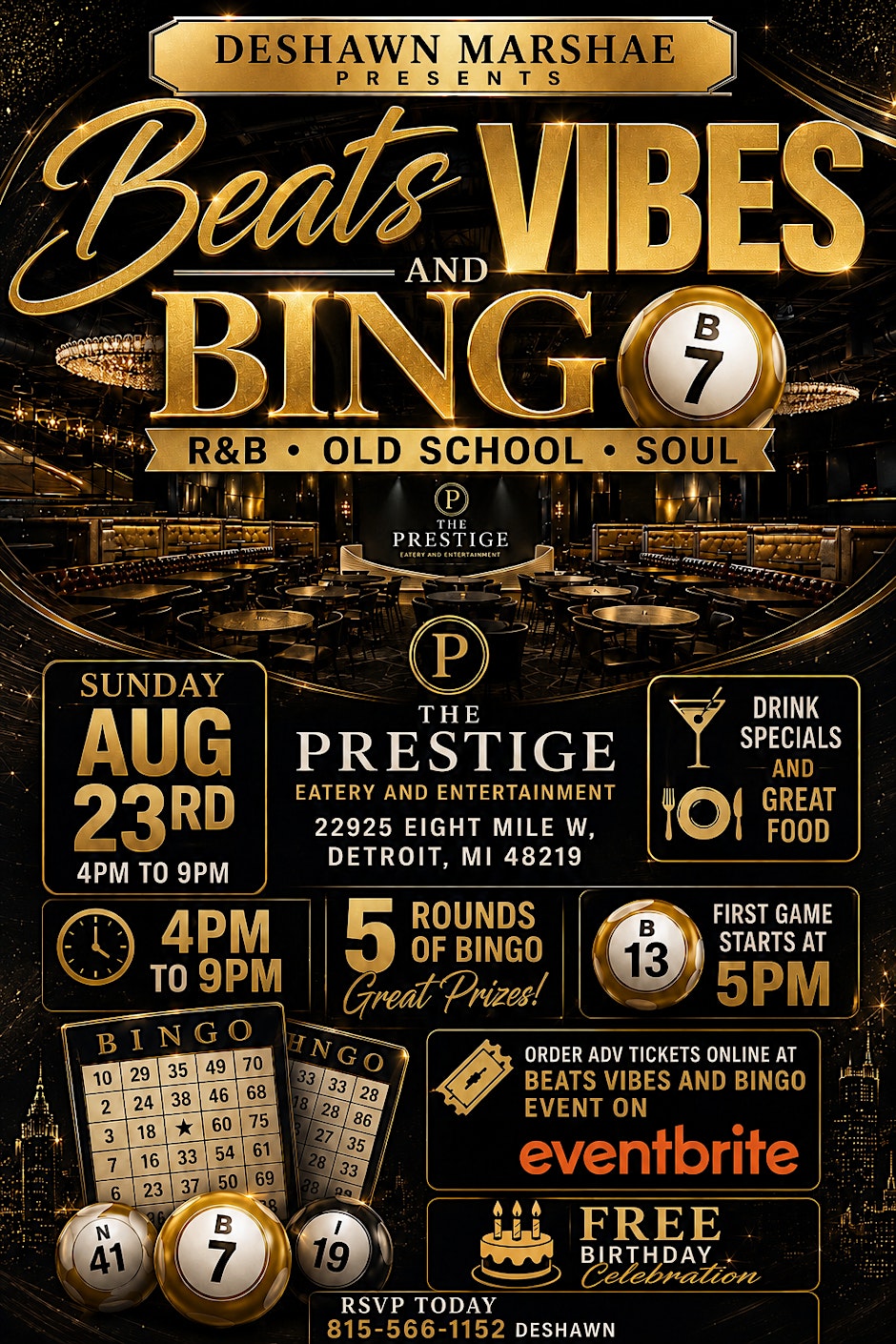 Beats Vibes and Bingo