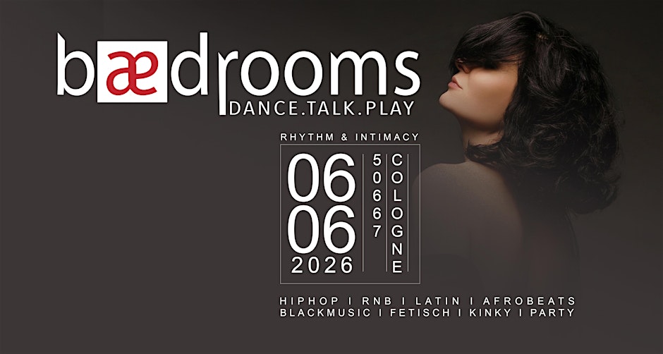 bedrooms - HIPHOP I RNB I LATIN I OLDSCHOOL I AFROBEATS - Kinky Party