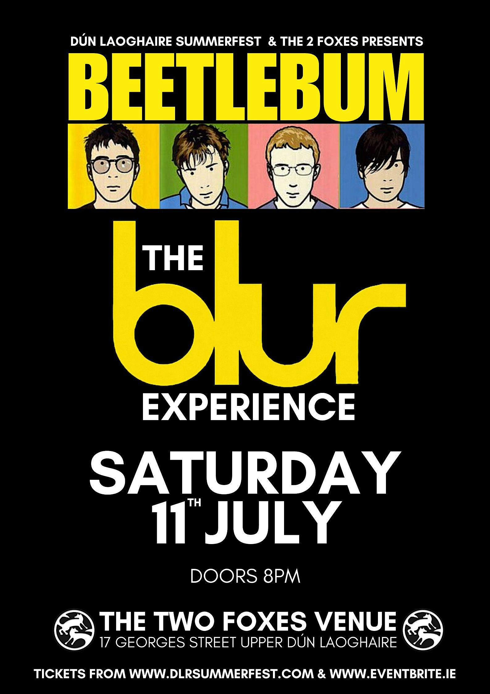 BEETLEBUM - The Music of Blur - Live in Concert