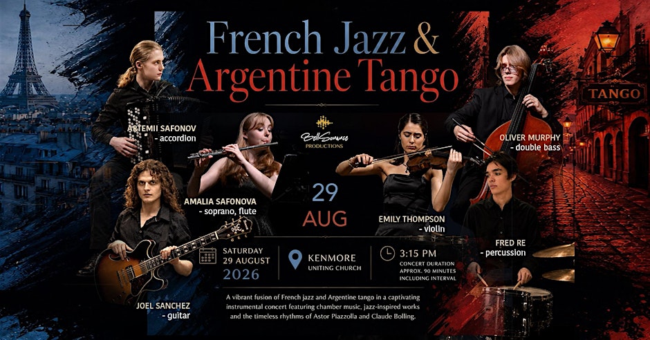 BellSonance: French Jazz & Argentine Tango | Music of Piazzolla & Bolling