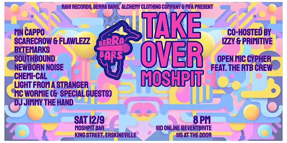 Berra Bars Take Over Moshpit