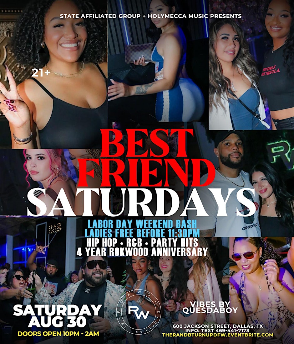 Best Friend Saturdays... First We R&B Then We Turn Up