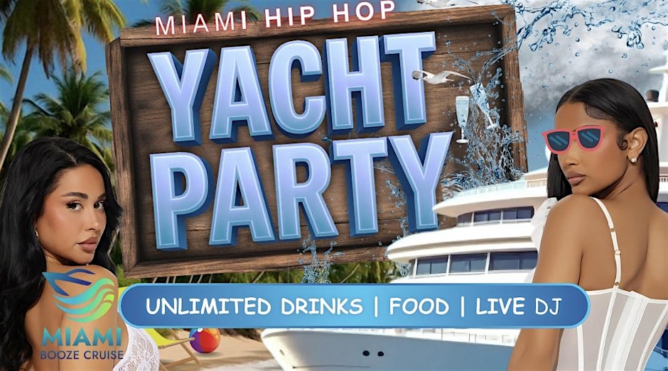 BEST HIP-HOP BOAT PARTY - UNLIMITED DRINKS