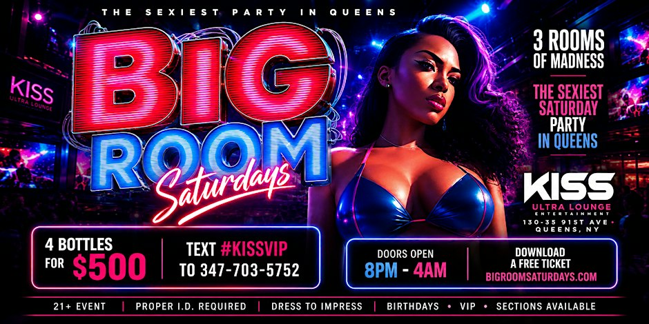 BiG Room Saturdays (The Sexiest Caribbean Dance Party)