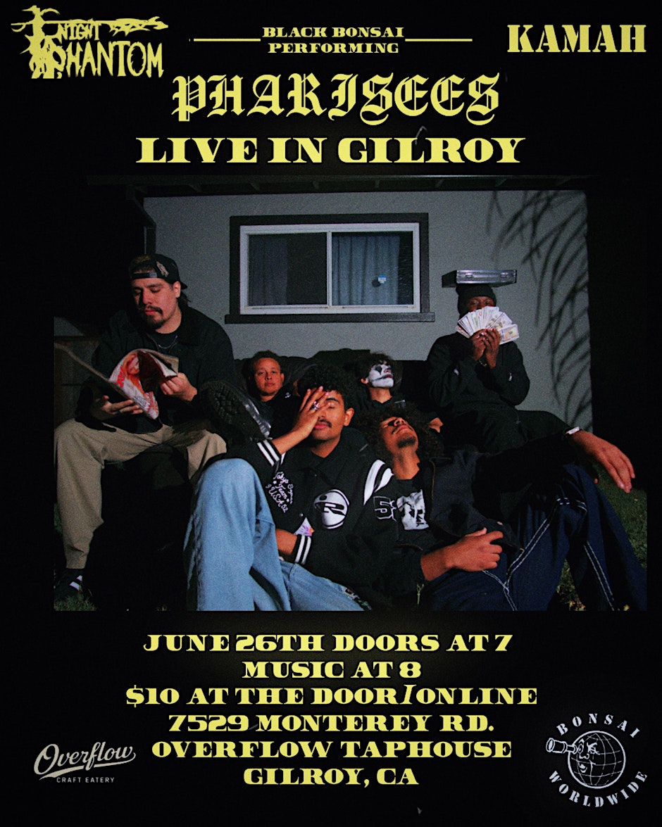 BLACK BONSAI LIVE @ OVERFLOW TAPHOUSE  IN GILROY, CA