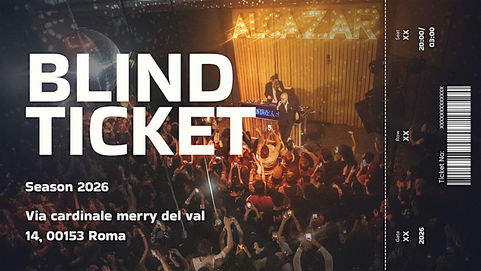 BLIND TICKET ALCAZAR