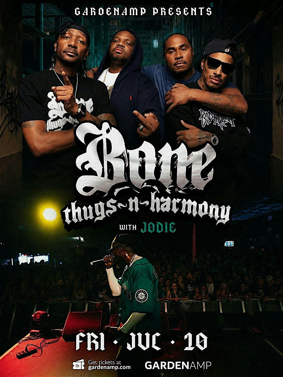 Bone Thugs-n-Harmony  with Jodie Live @ The Garden Amp