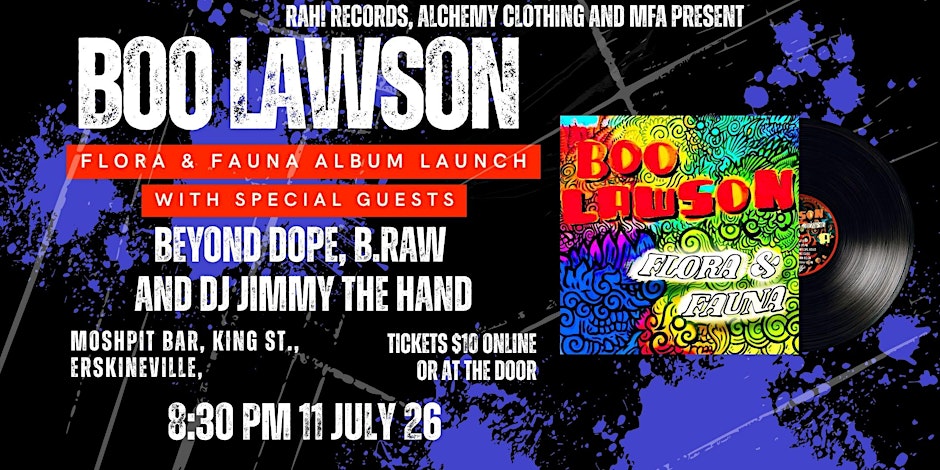 Boo Lawson - Flora & Fauna Album Launch