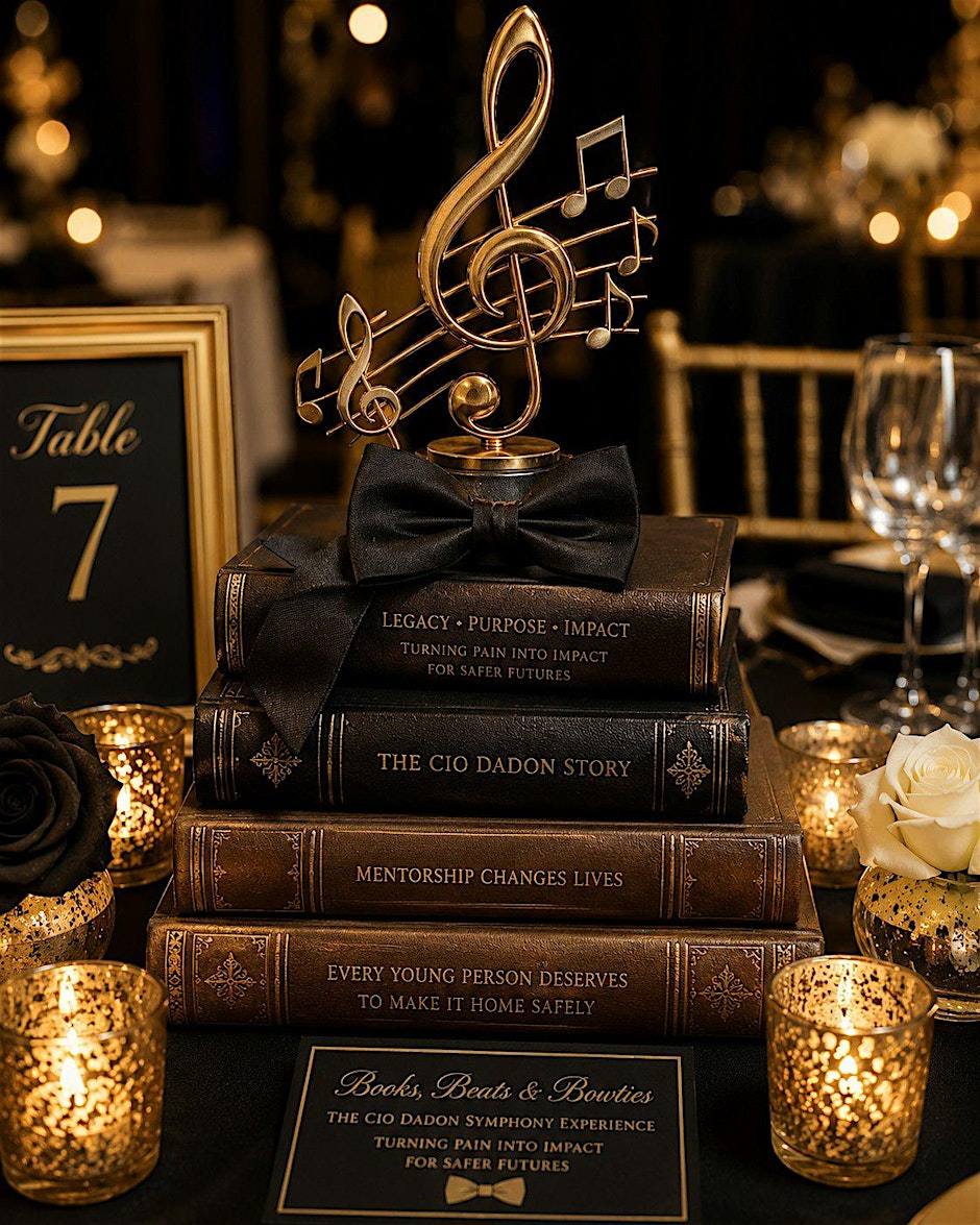 BOOKS, BEATS & BOWTIES/ THE CIODADON SYMPHONY EXPERIENCE