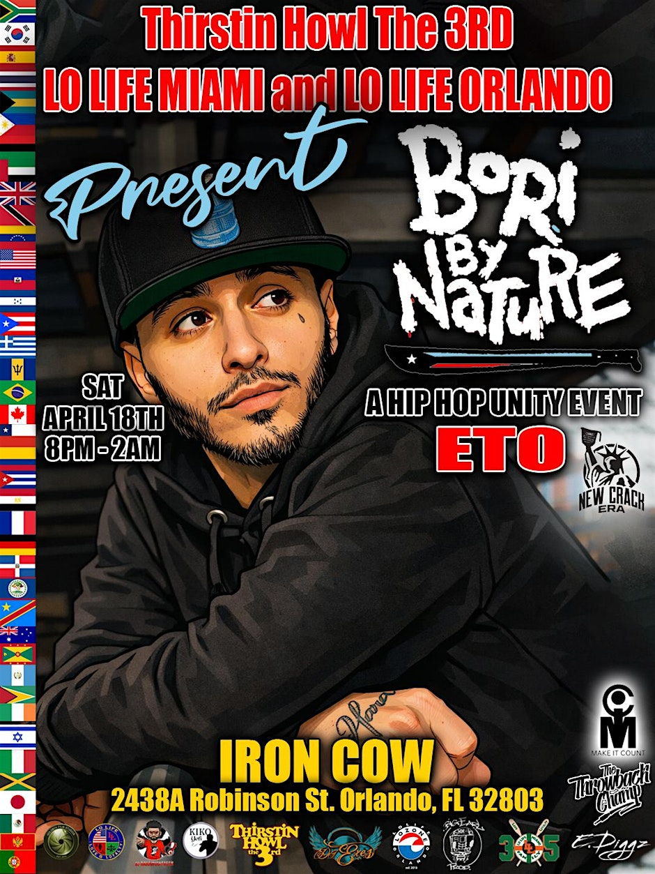 "BORI BY NATURE" A HIP HOP UNITY EVENT DURING OUR LOVE & LOYALTY WEEKEND