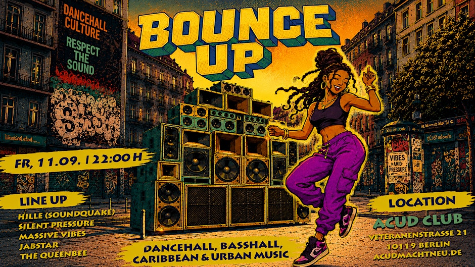 BOUNCE UP - Dancehall • Basshall • Caribbean & Urban Music
