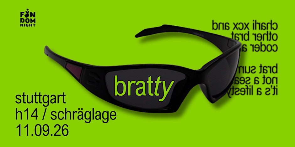 bratty • w/ charli xcx & other brat coded artists • stuttgart
