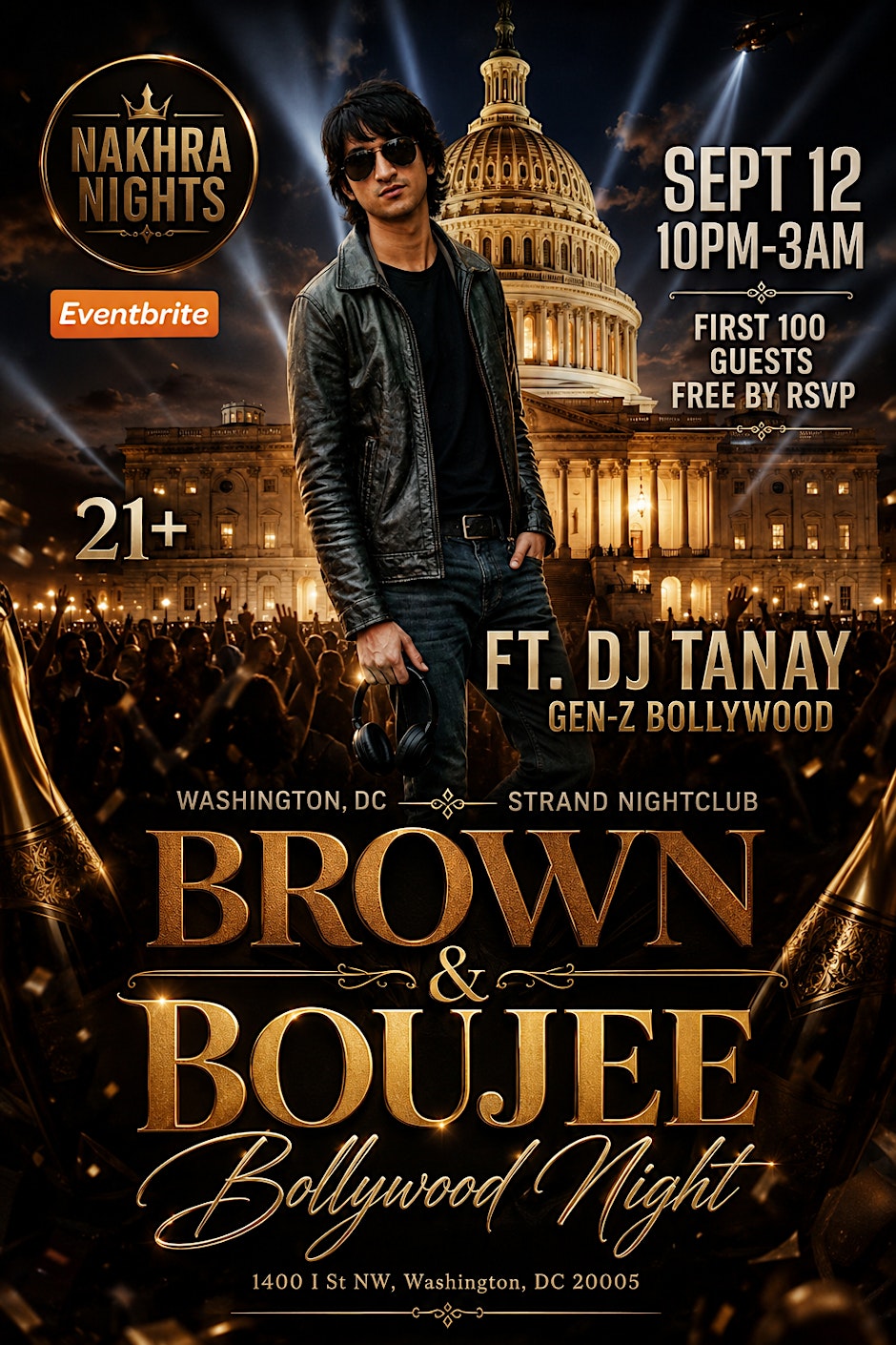 Brown & Boujee Bollywood Night D.C.