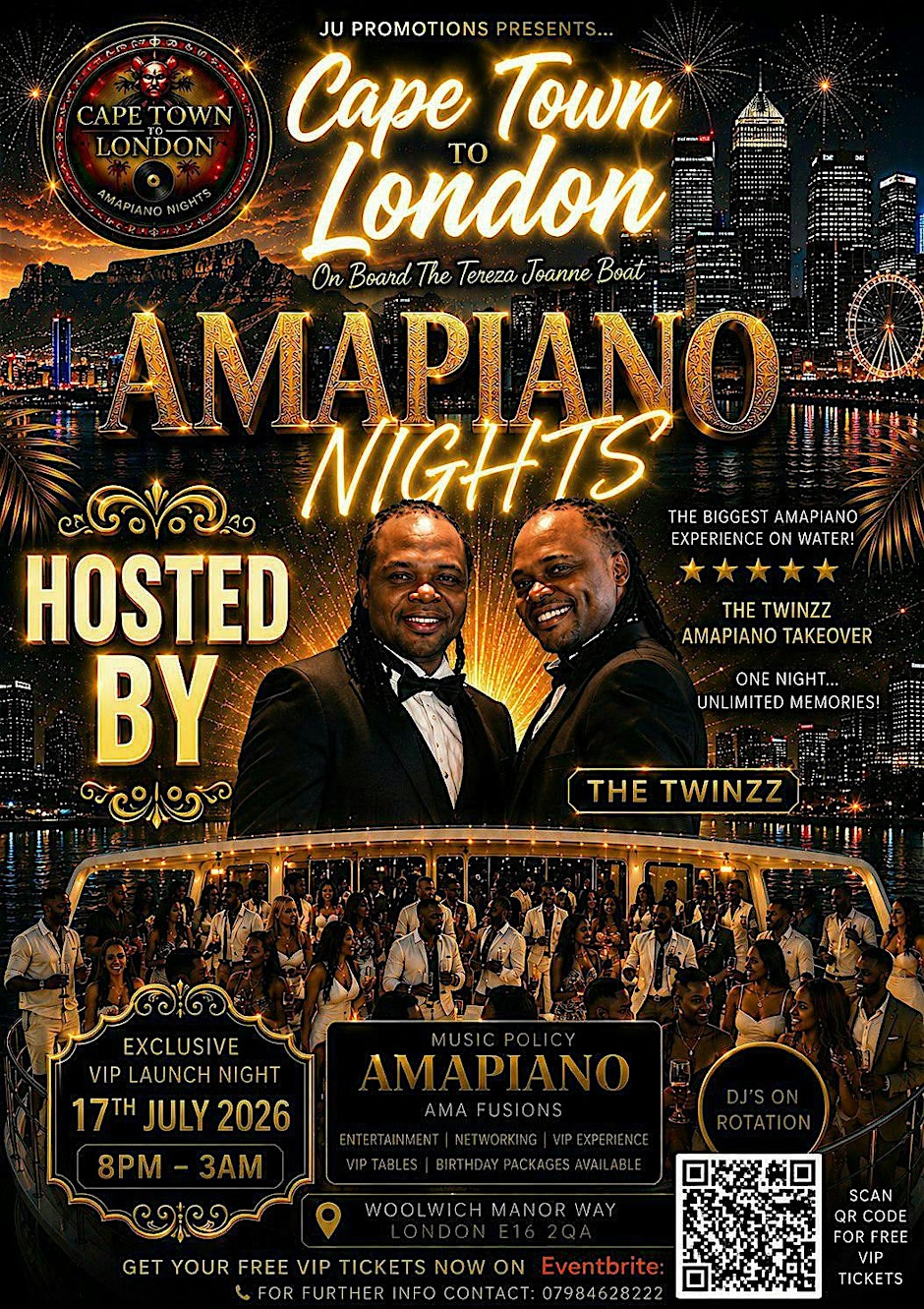 CAPE TOWN TO LONDON