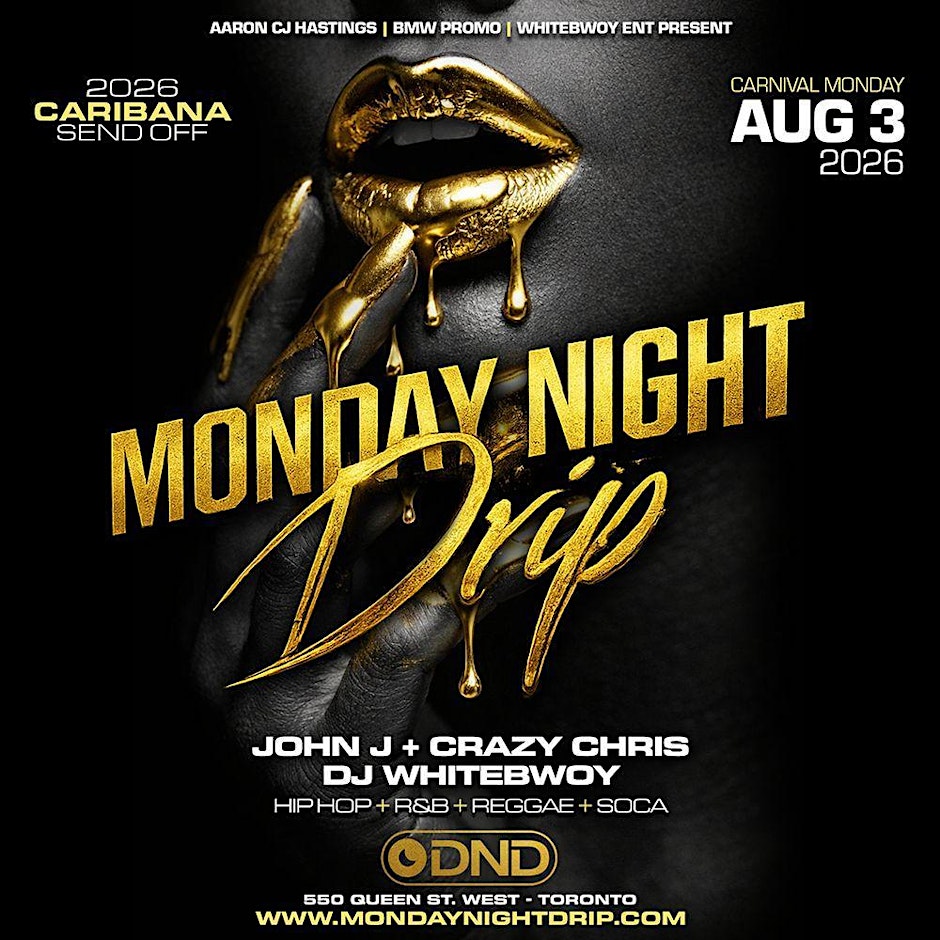 CARIBANA SEND OFF MONDAY NIGHT DRIP