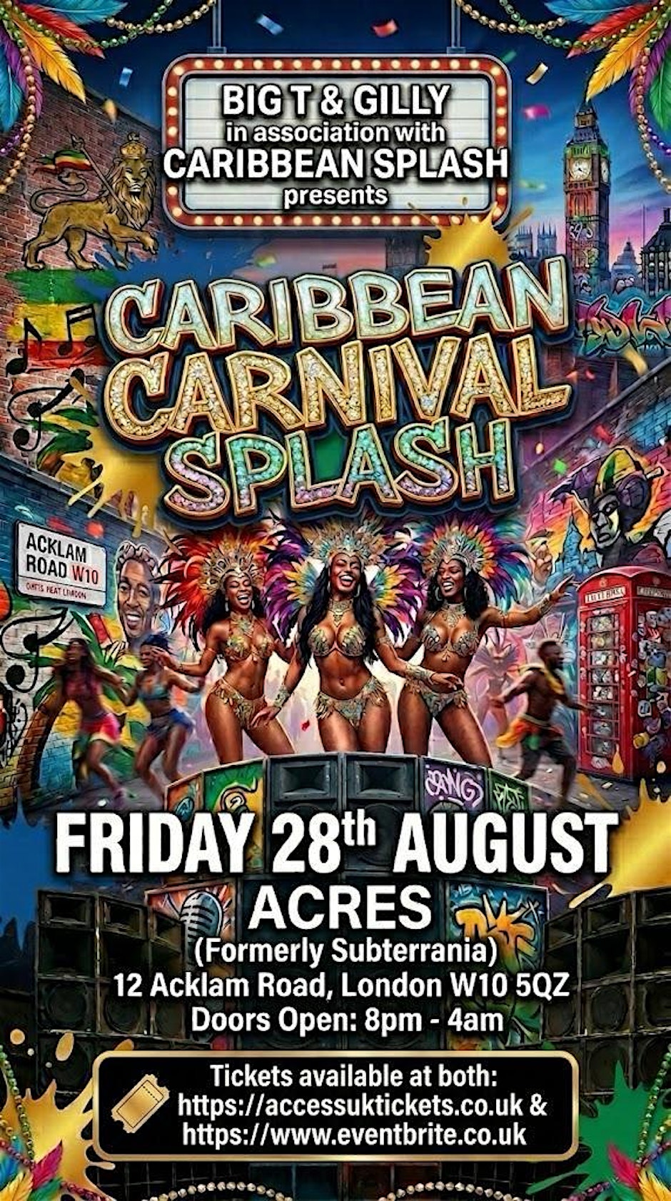 Caribbean Carnival Splash