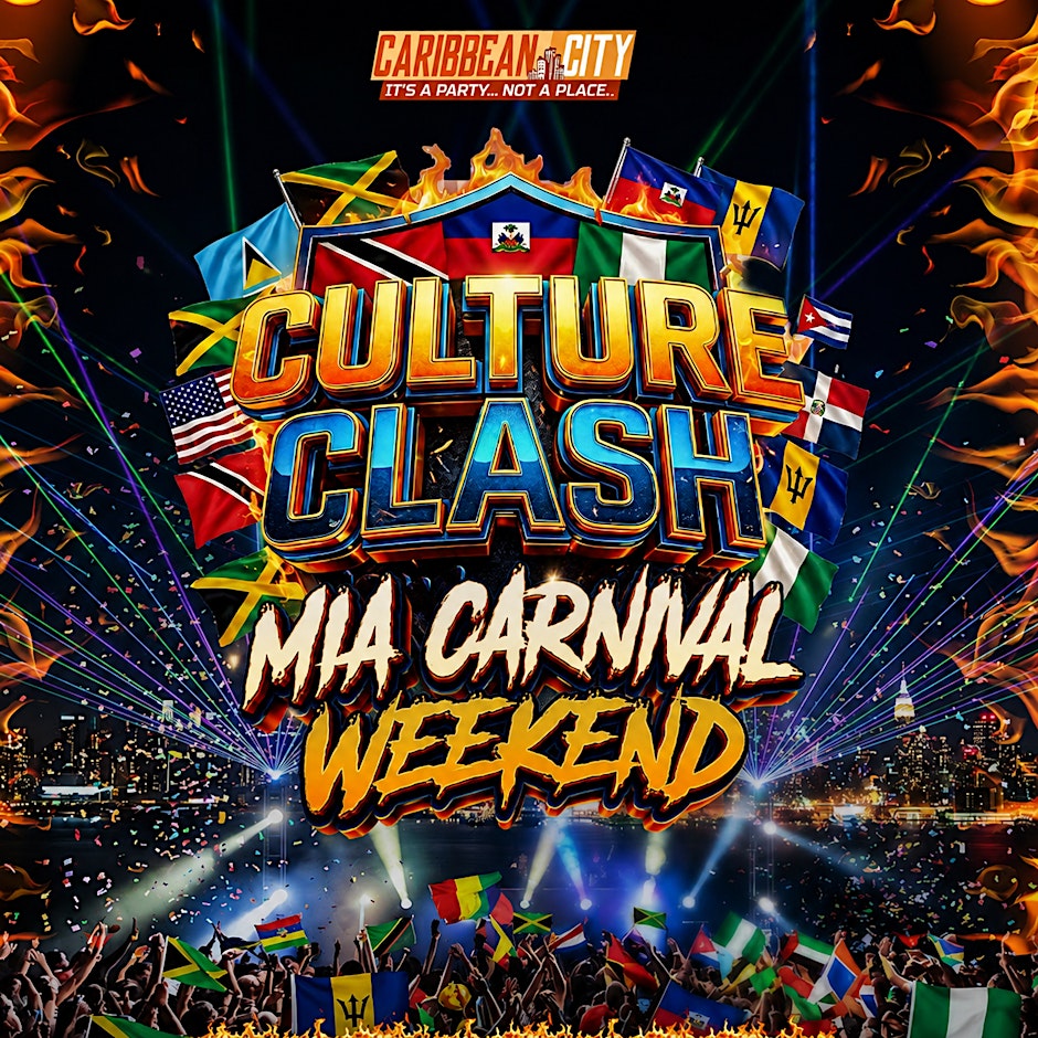 CARIBBEAN CITY | CULTURE CLASH | REP YOUR COUNTRY W/ A FLAG
