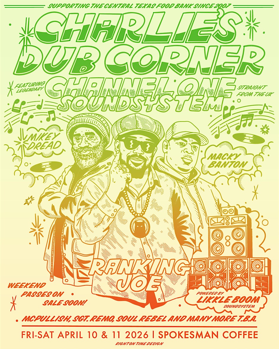 Charlie's Dub Corner 2026 w/ Channel One (UK) Ranking Joe and more TBA