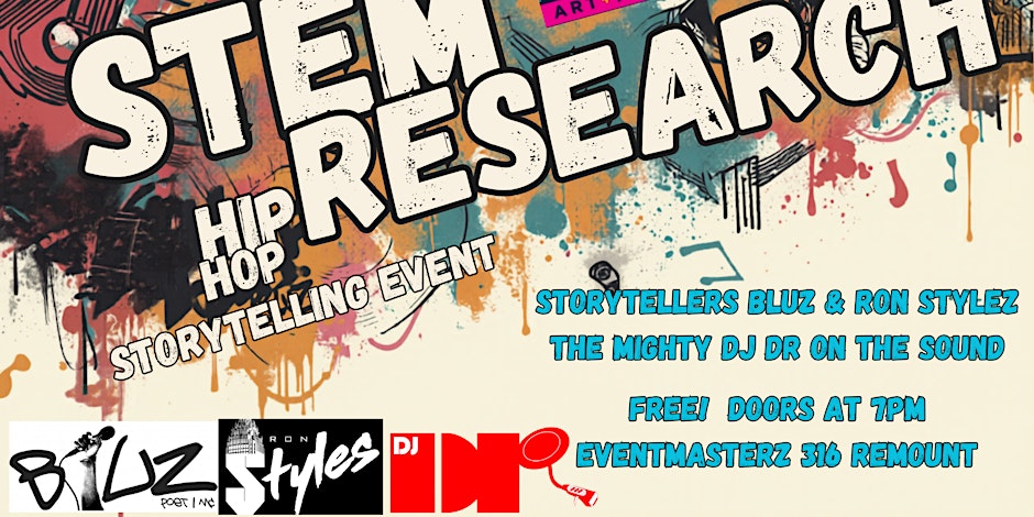 Charlotte SHOUT Presents: Music STEM Research. Hip Hop Storytelling Event