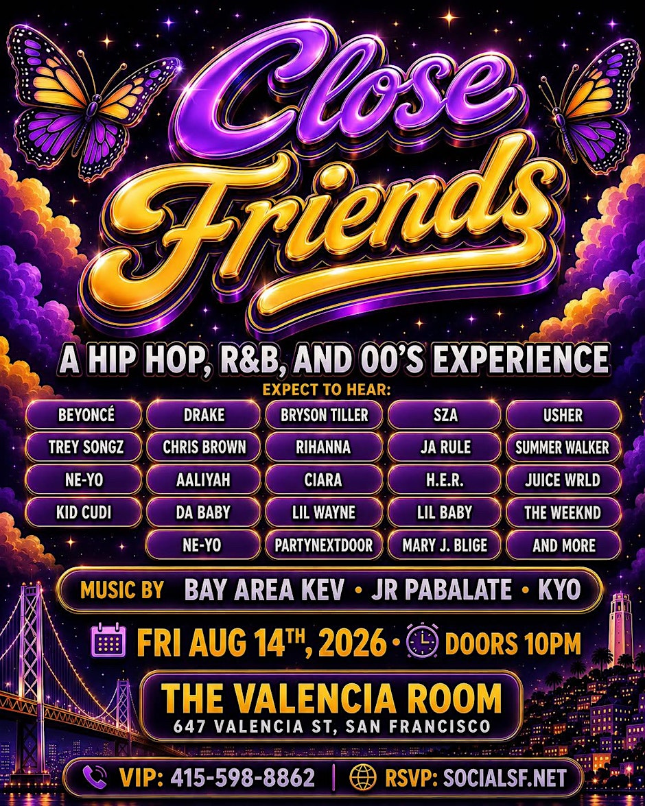 CLOSE FRIENDS 8.14
