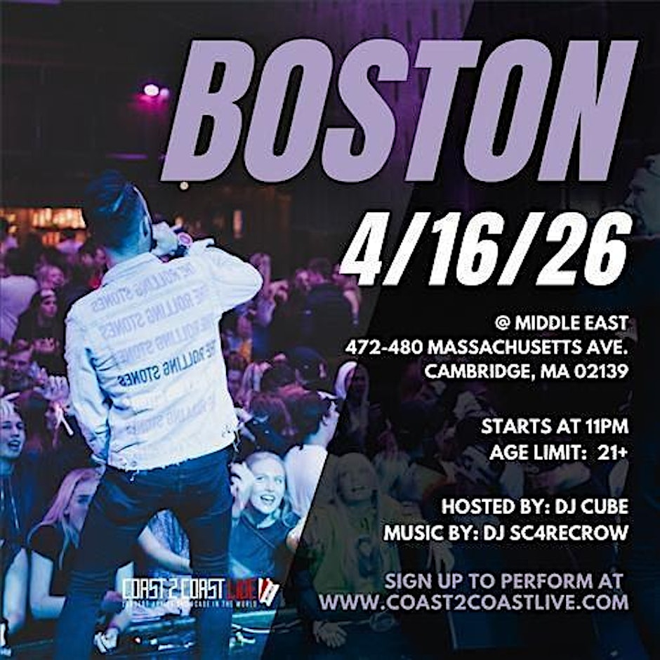 Coast 2 Coast LIVE | Boston 4/16/26