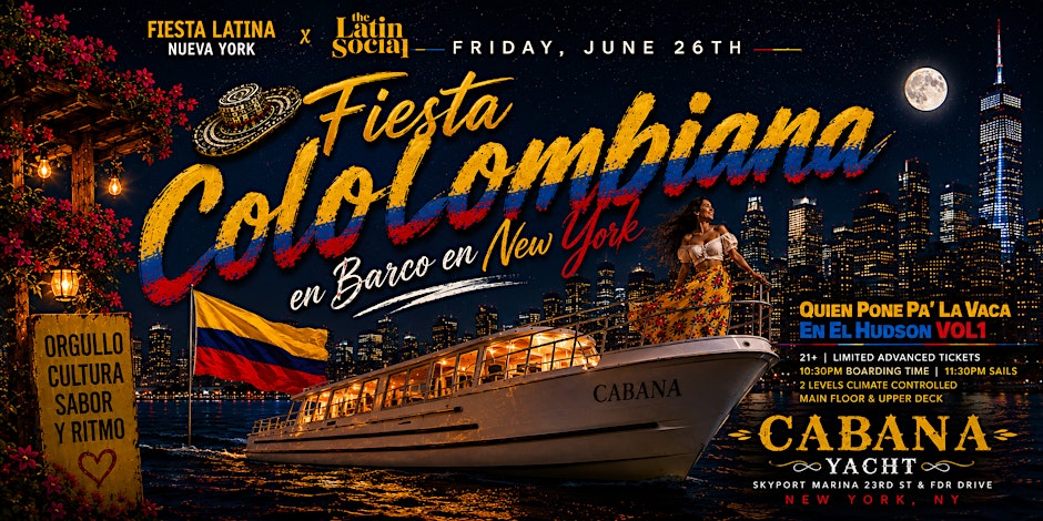 Colombian Midnight Yacht Party
