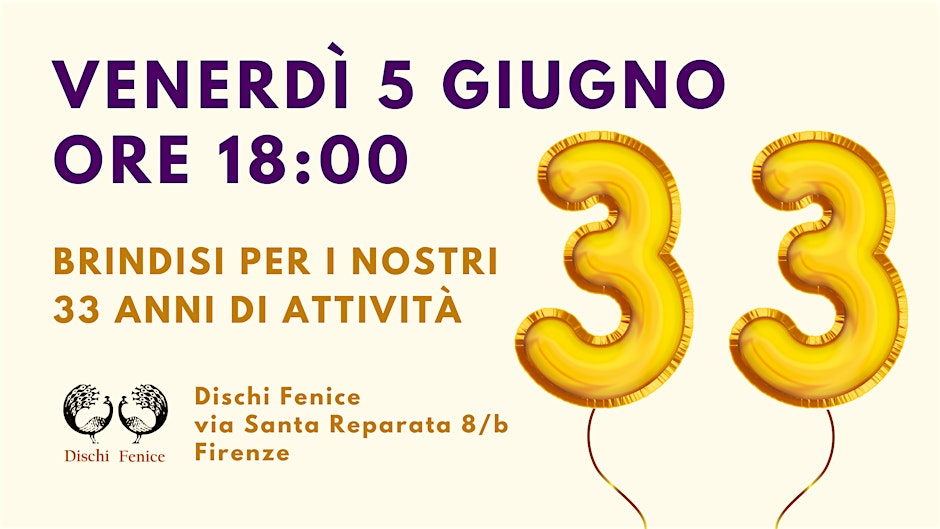 Compleanno di Dischi Fenice