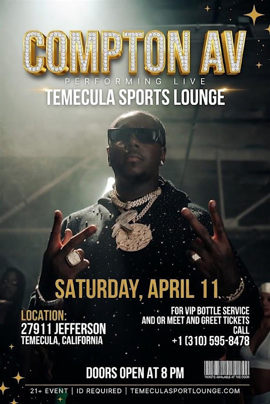 Compton Av Live at Temecula Sports Lounge