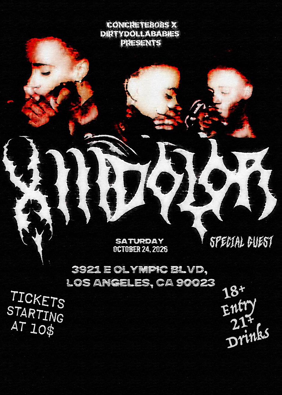Concrete808s & DirtyDollababies presents: XiiiDolor & DirtyButt Live in LA