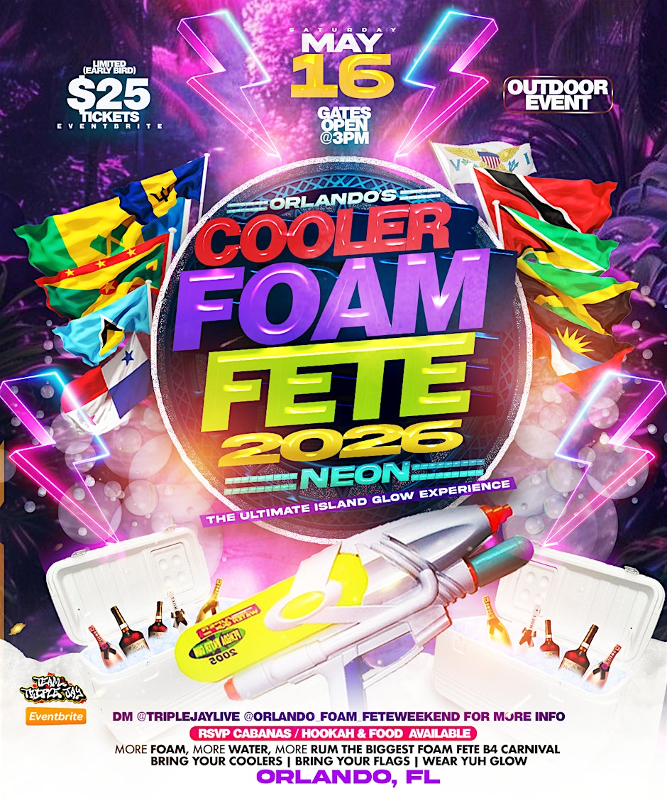 COOLER FOAM FETE (NEON)